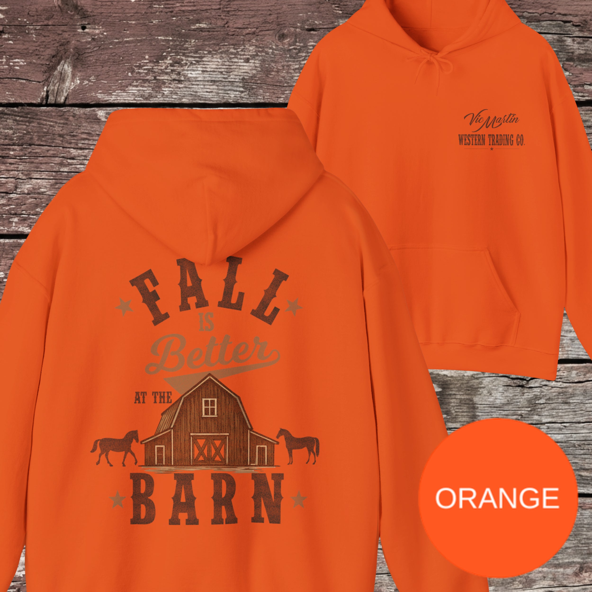 Fall is Better at the Barn Hoodie