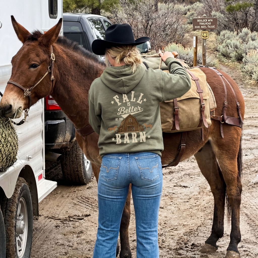 Fall is Better at the Barn Hoodie