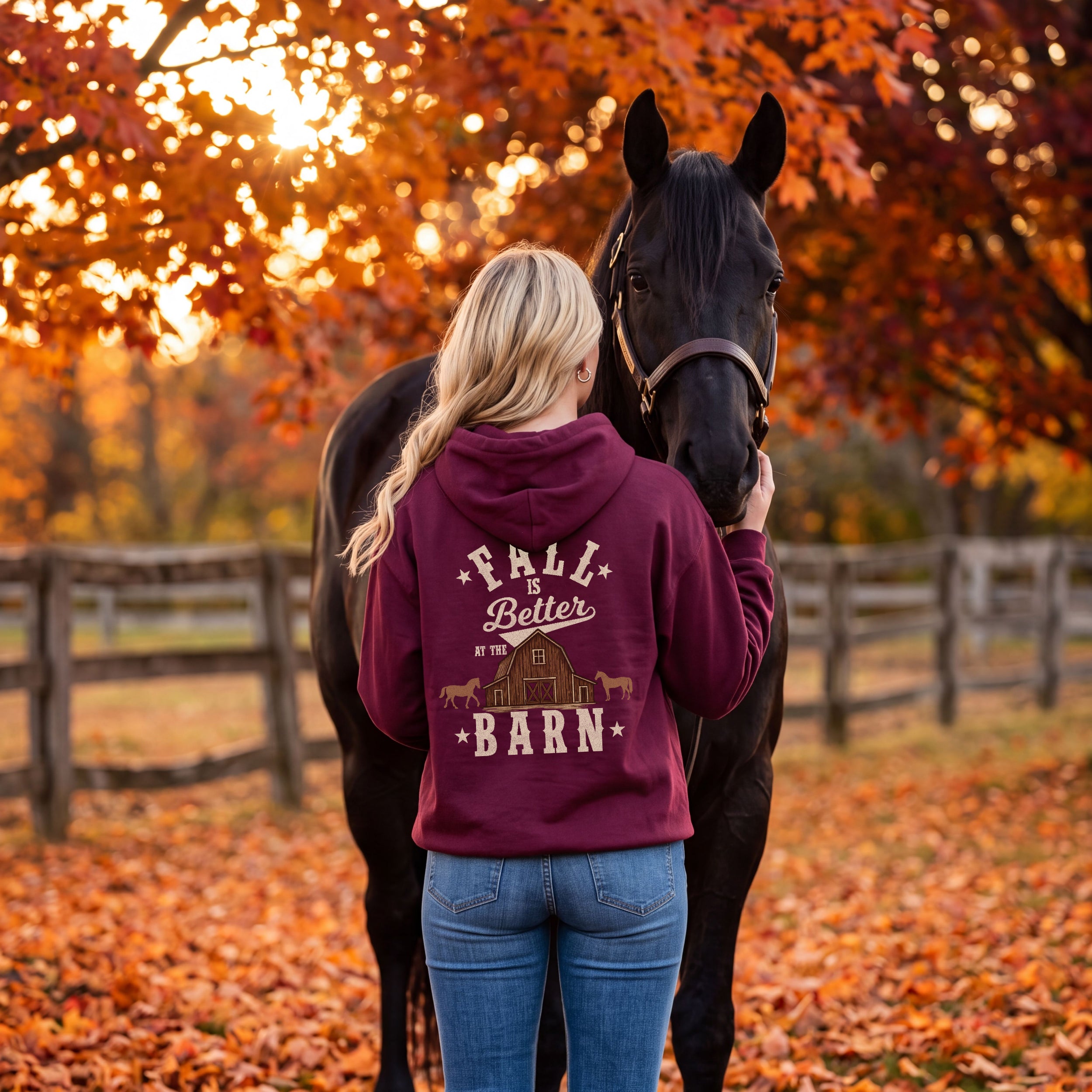 Fall is Better at the Barn Hoodie