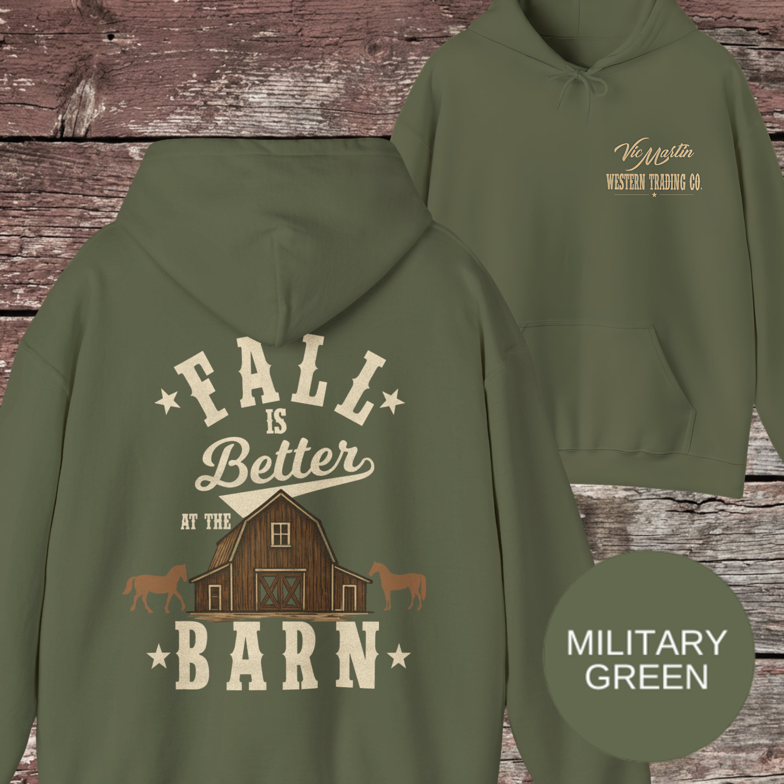 Fall is Better at the Barn Hoodie