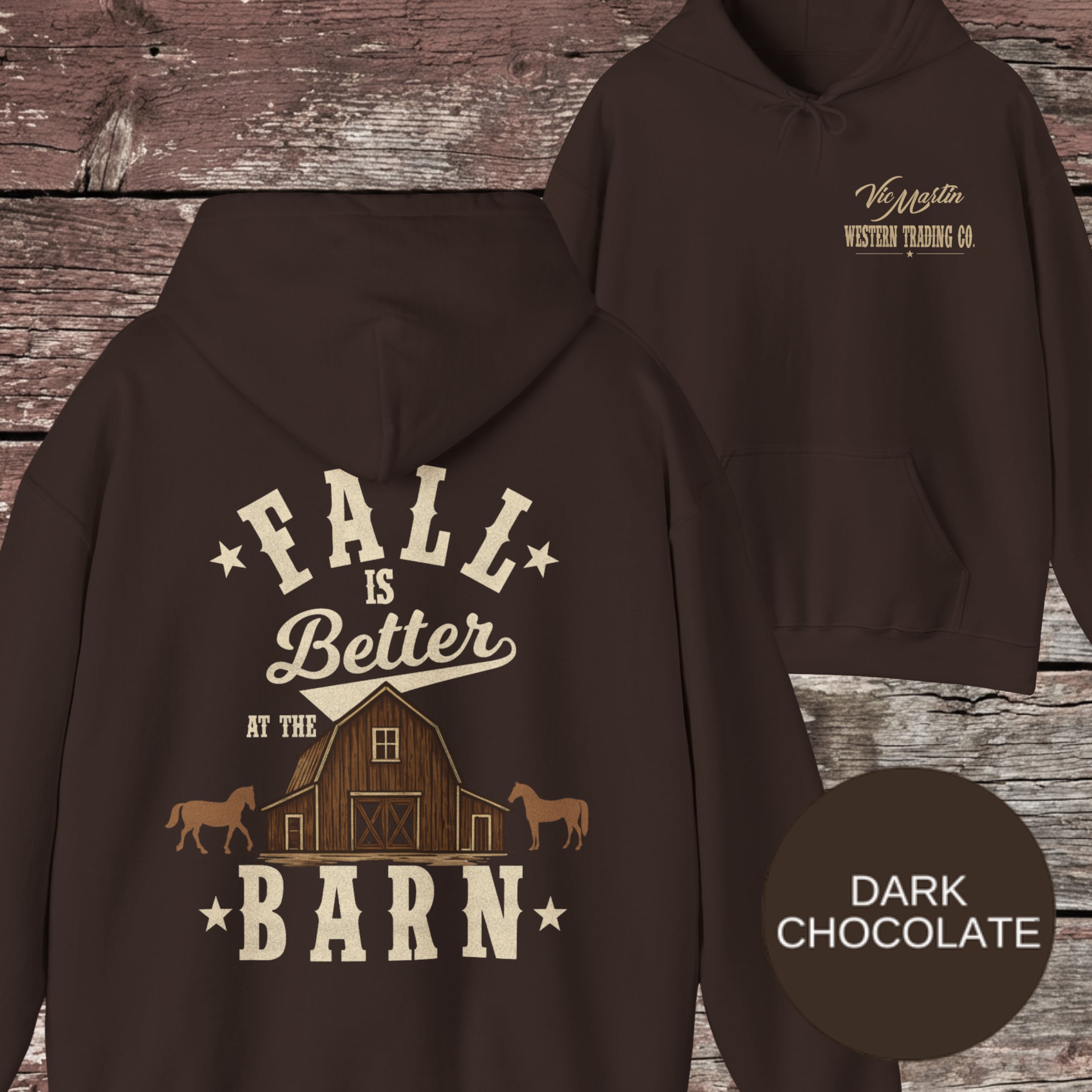 Fall is Better at the Barn Hoodie