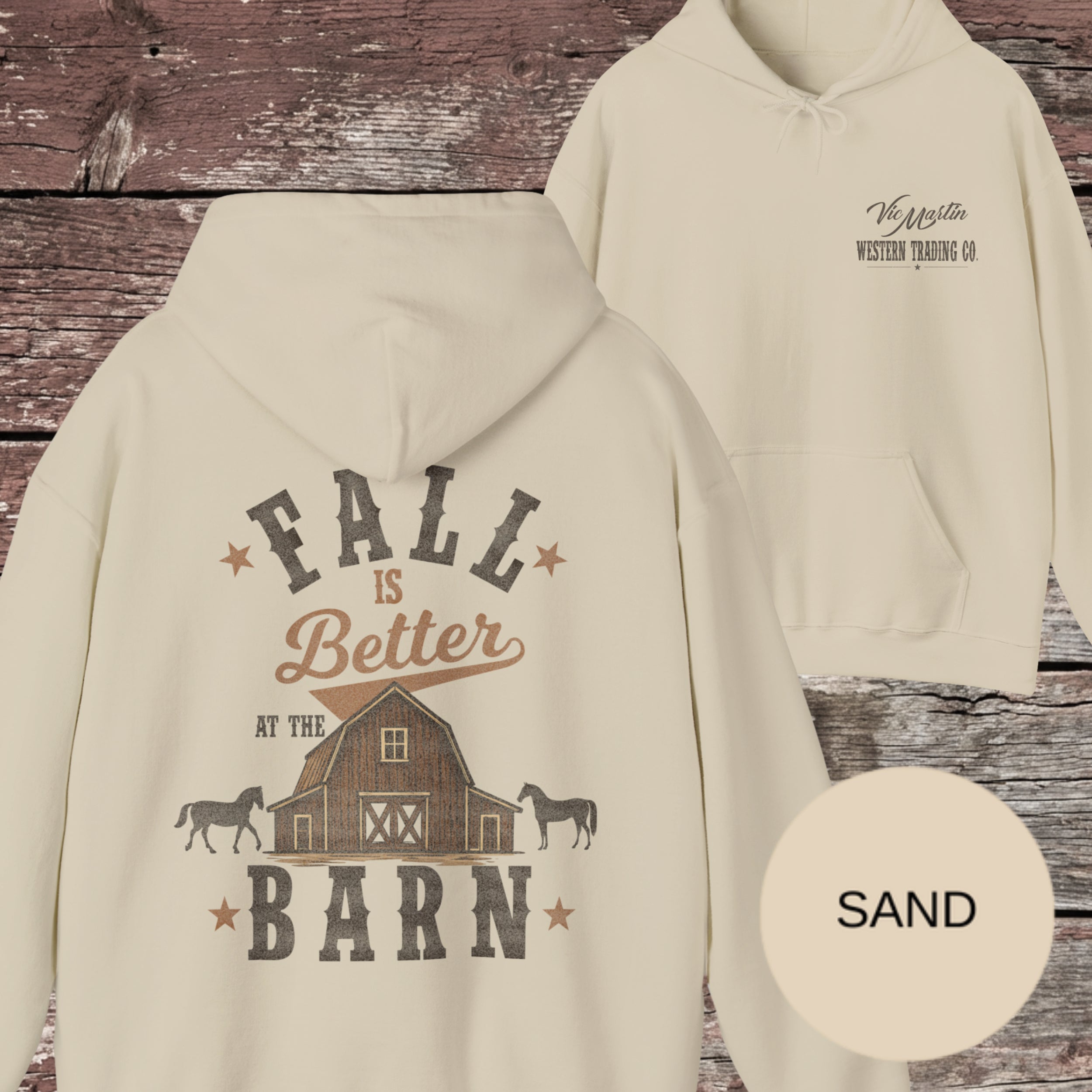 Fall is Better at the Barn Hoodie