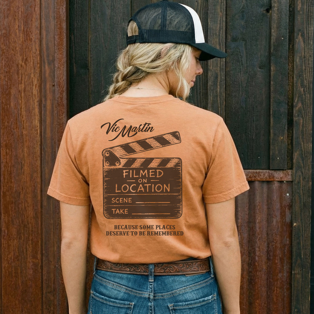 I Brake For Old Movie Ranches Shirt | Comfort Colors 1717
