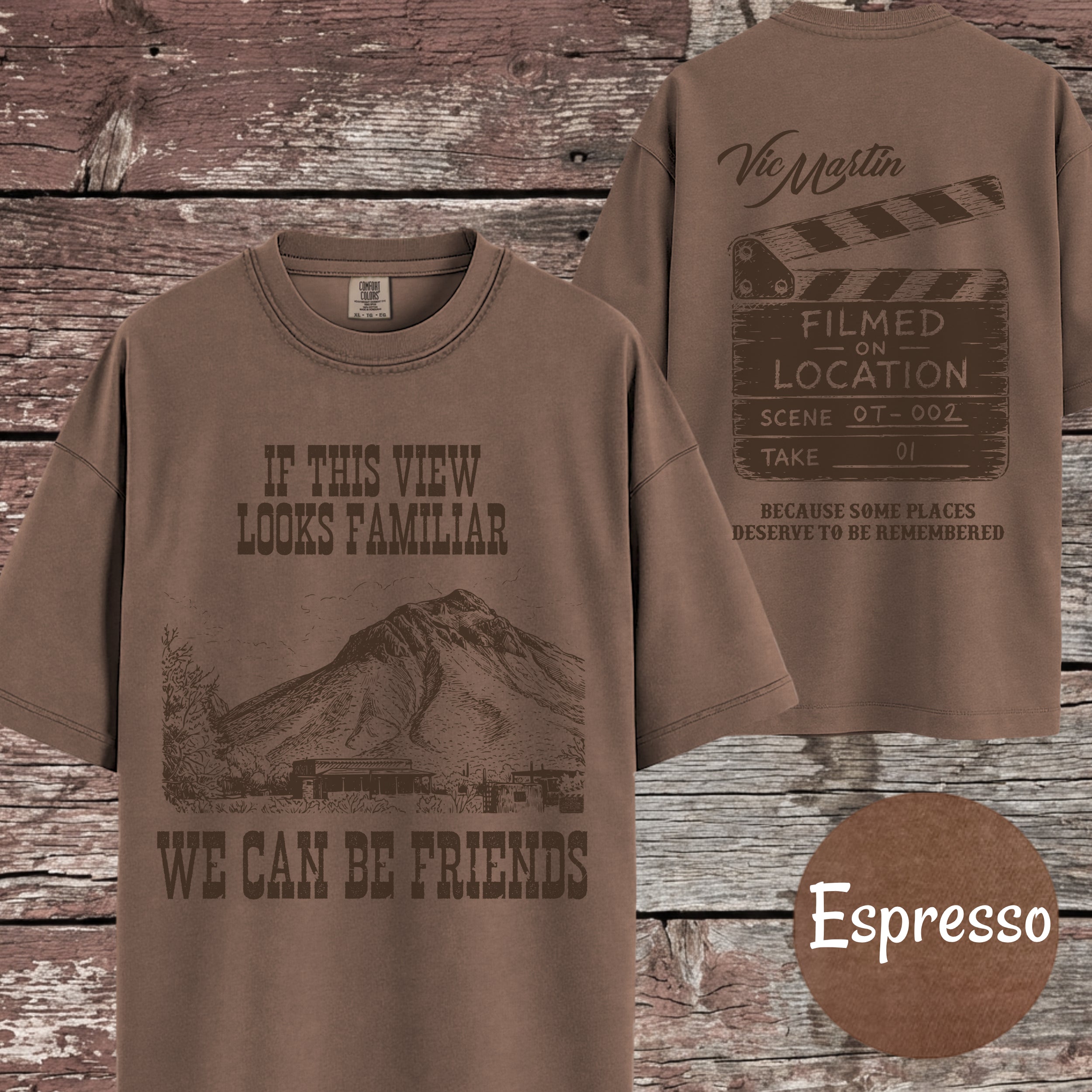 Old Tucson Golden Gate Mountain Tee | Comfort Colors 1717