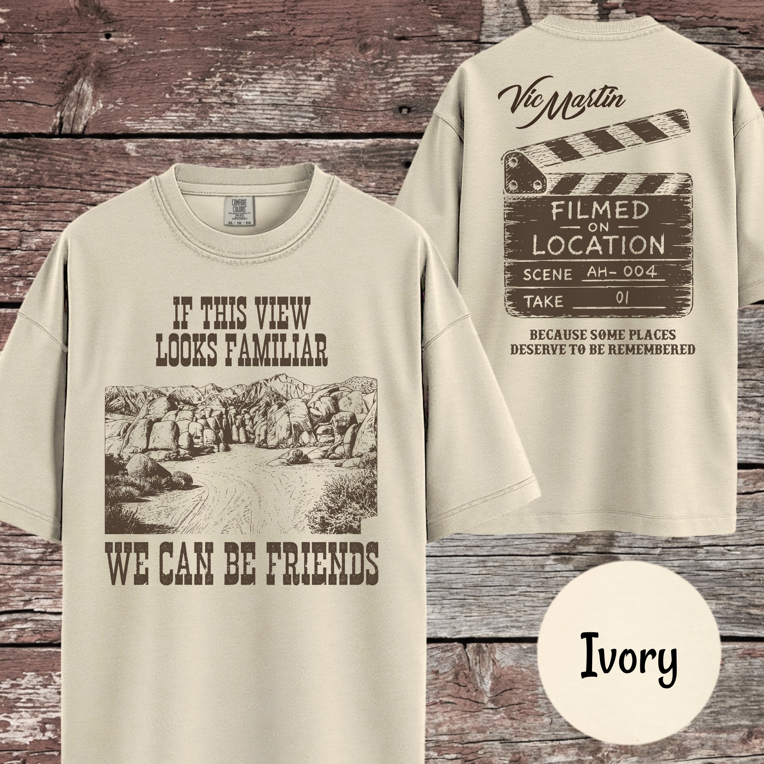 Lone Ranger Canyon Shirt - Filmed On Location