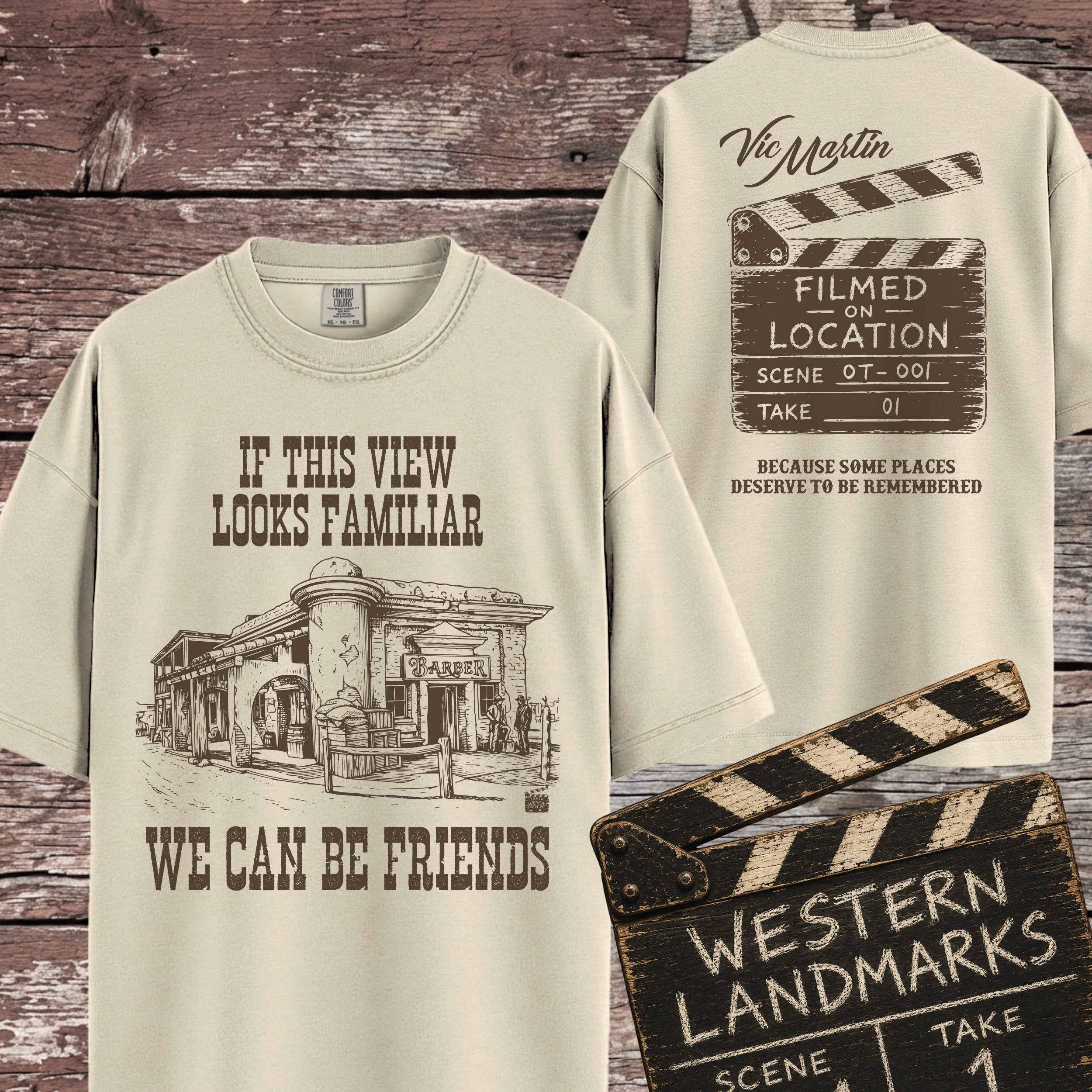 Old Tucson Stage Depot Tee | Comfort Colors 1717