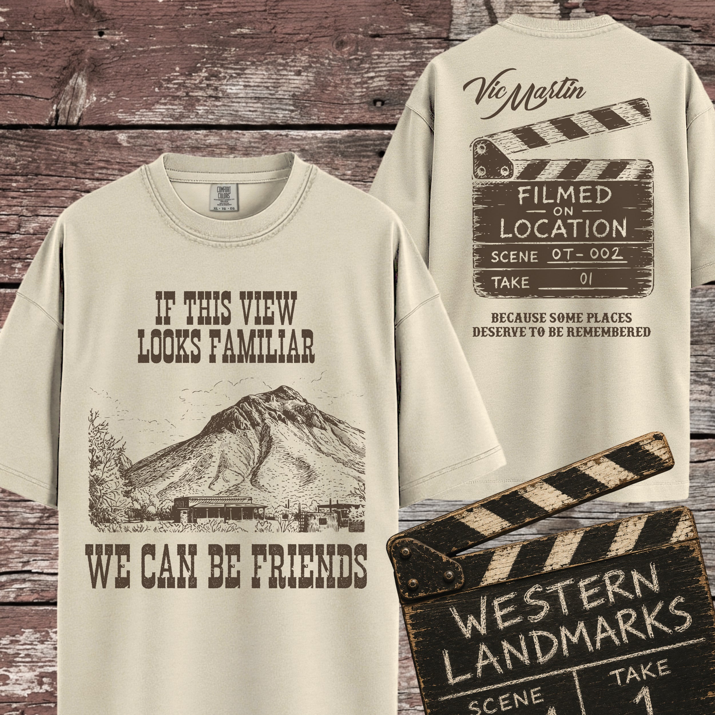 Old Tucson Golden Gate Mountain Tee | Comfort Colors 1717