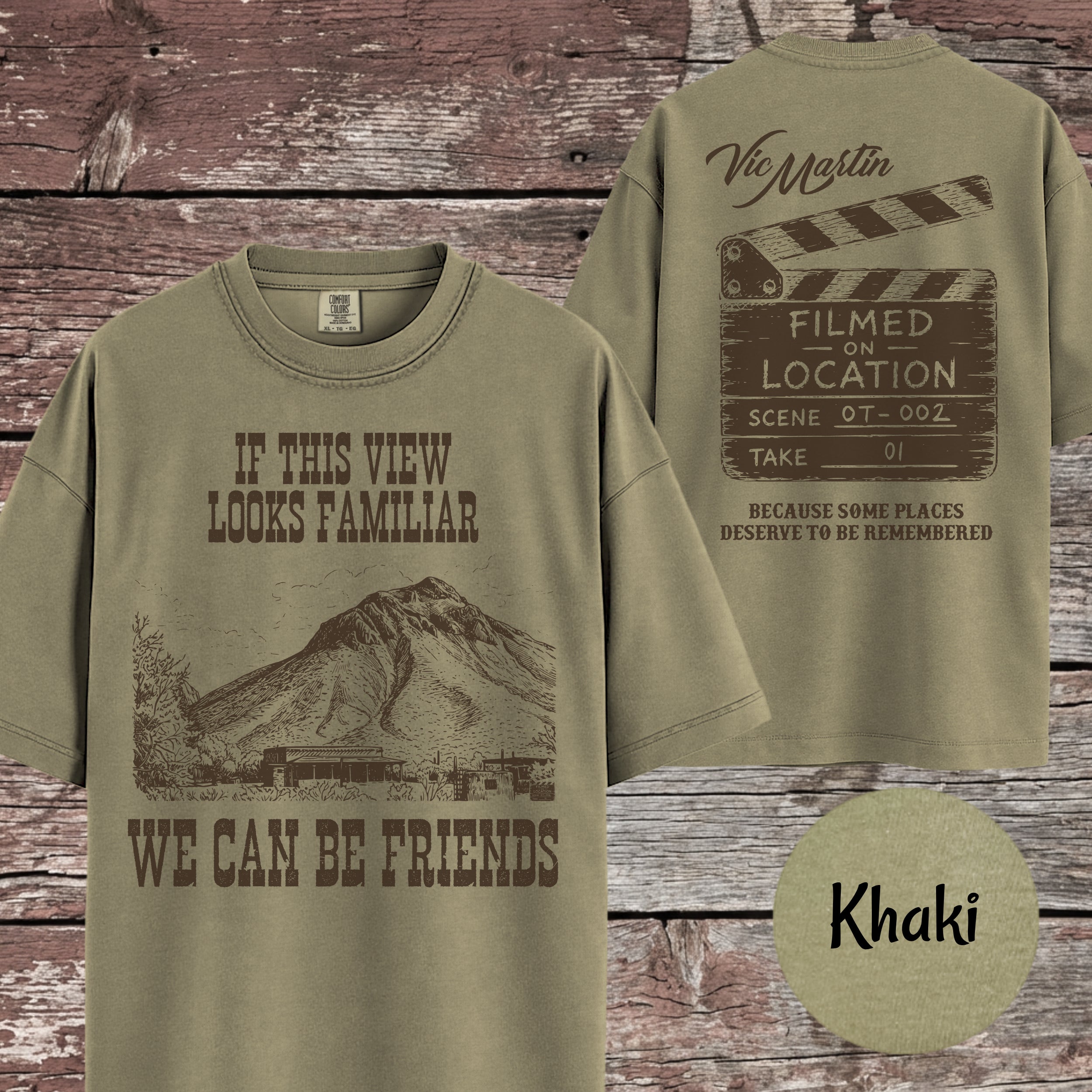 Old Tucson Golden Gate Mountain Tee | Comfort Colors 1717
