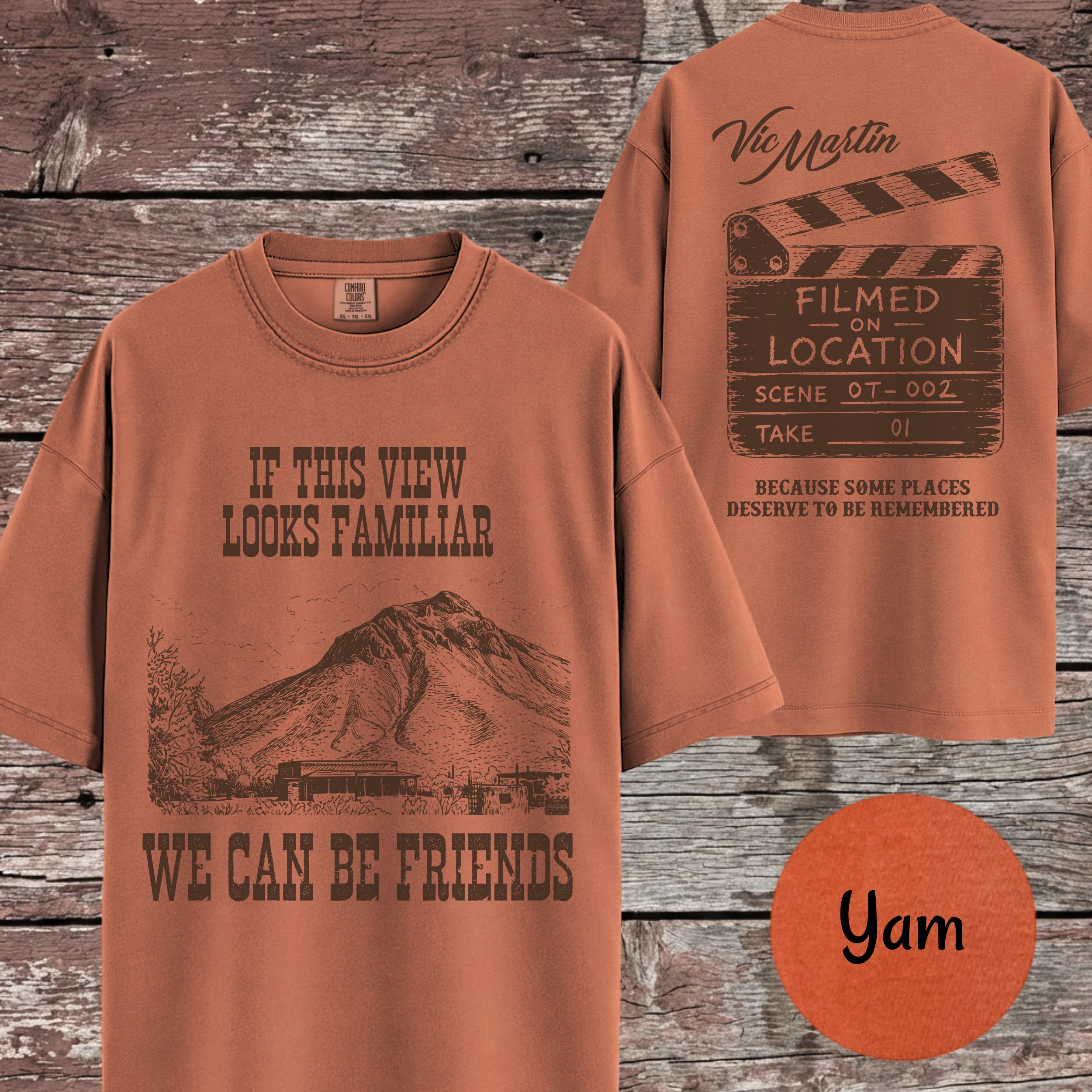 Old Tucson Golden Gate Mountain Tee | Comfort Colors 1717