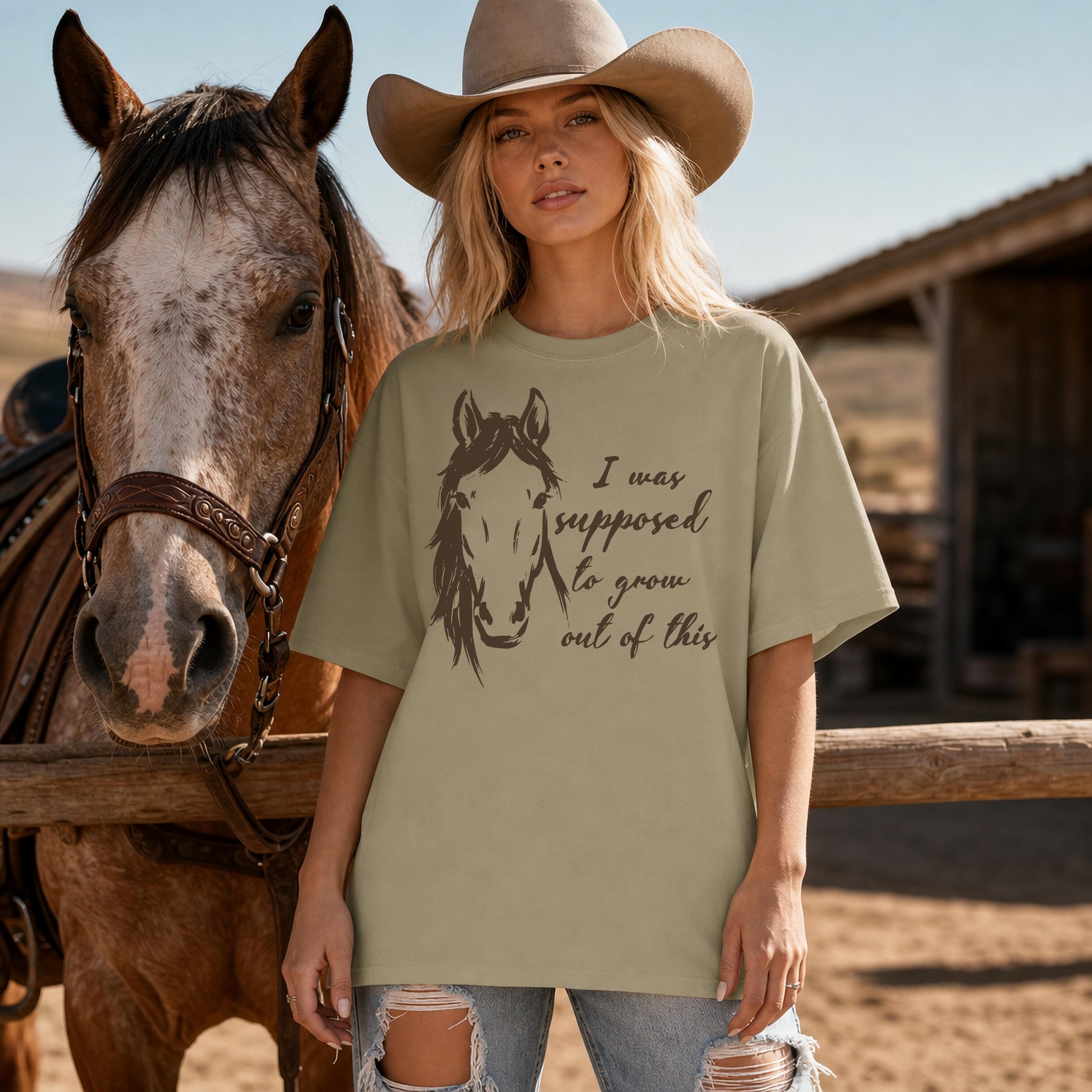 Apparently It Wasn't Just a Phase T-Shirt for Horse Lover