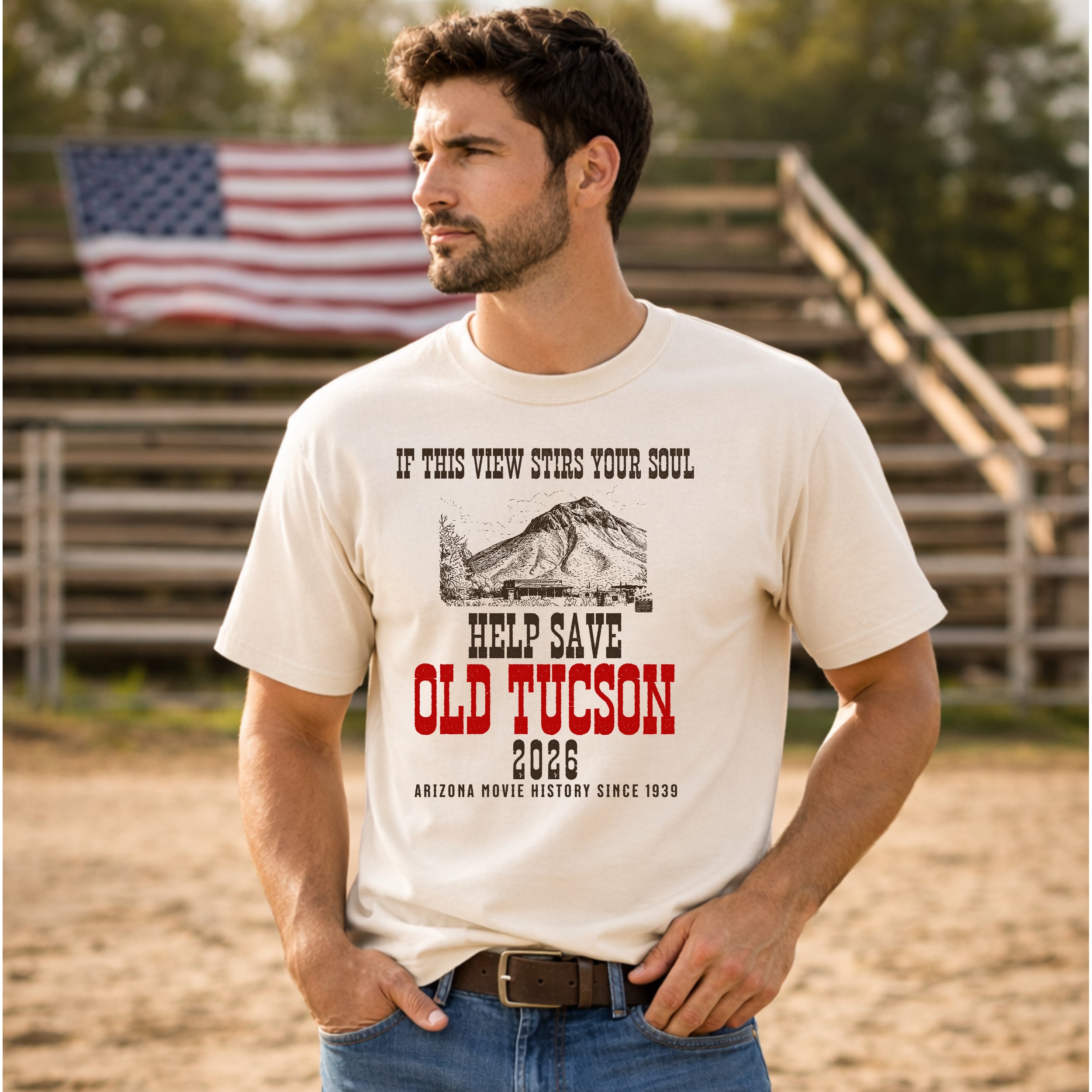 Help Save Old Tucson Campaign Shirt | Comfort Colors 1717
